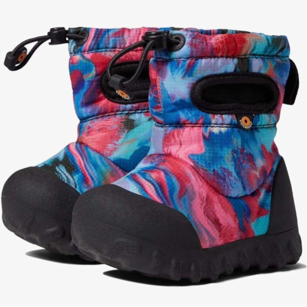Bogs B-Moc Insulated Waterproof Snow Boots Multi Color Infant  Size 7